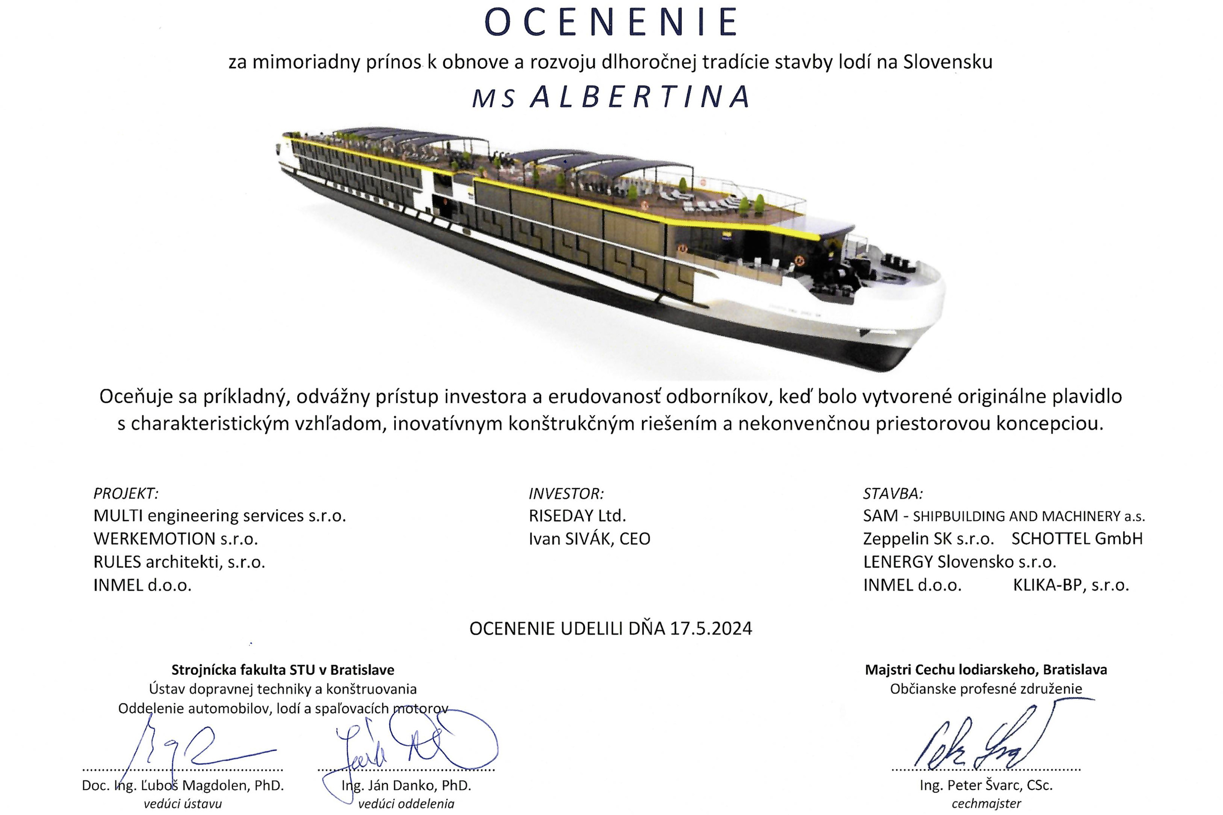 Ocenenie