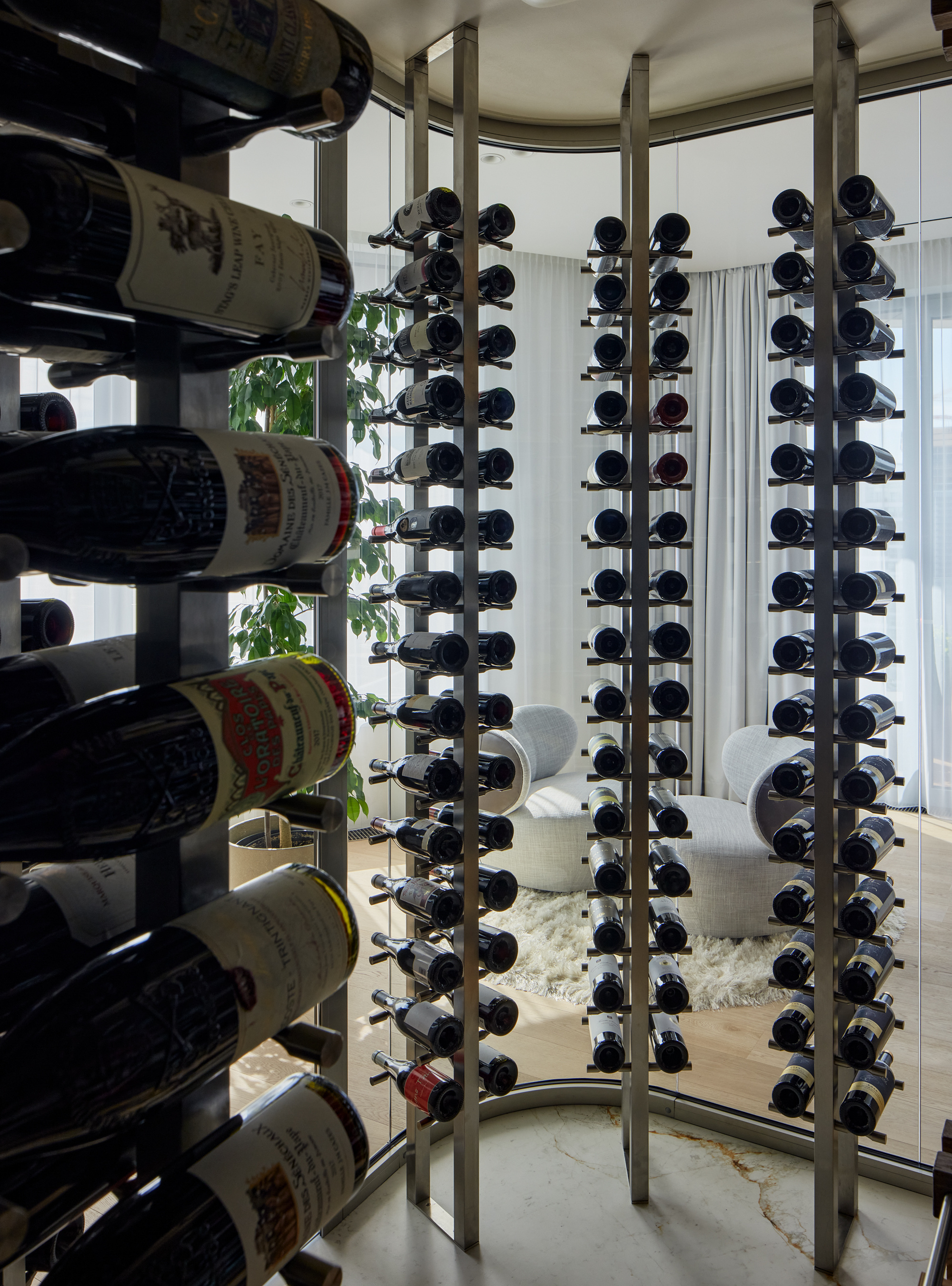 Walk-in vinotéka