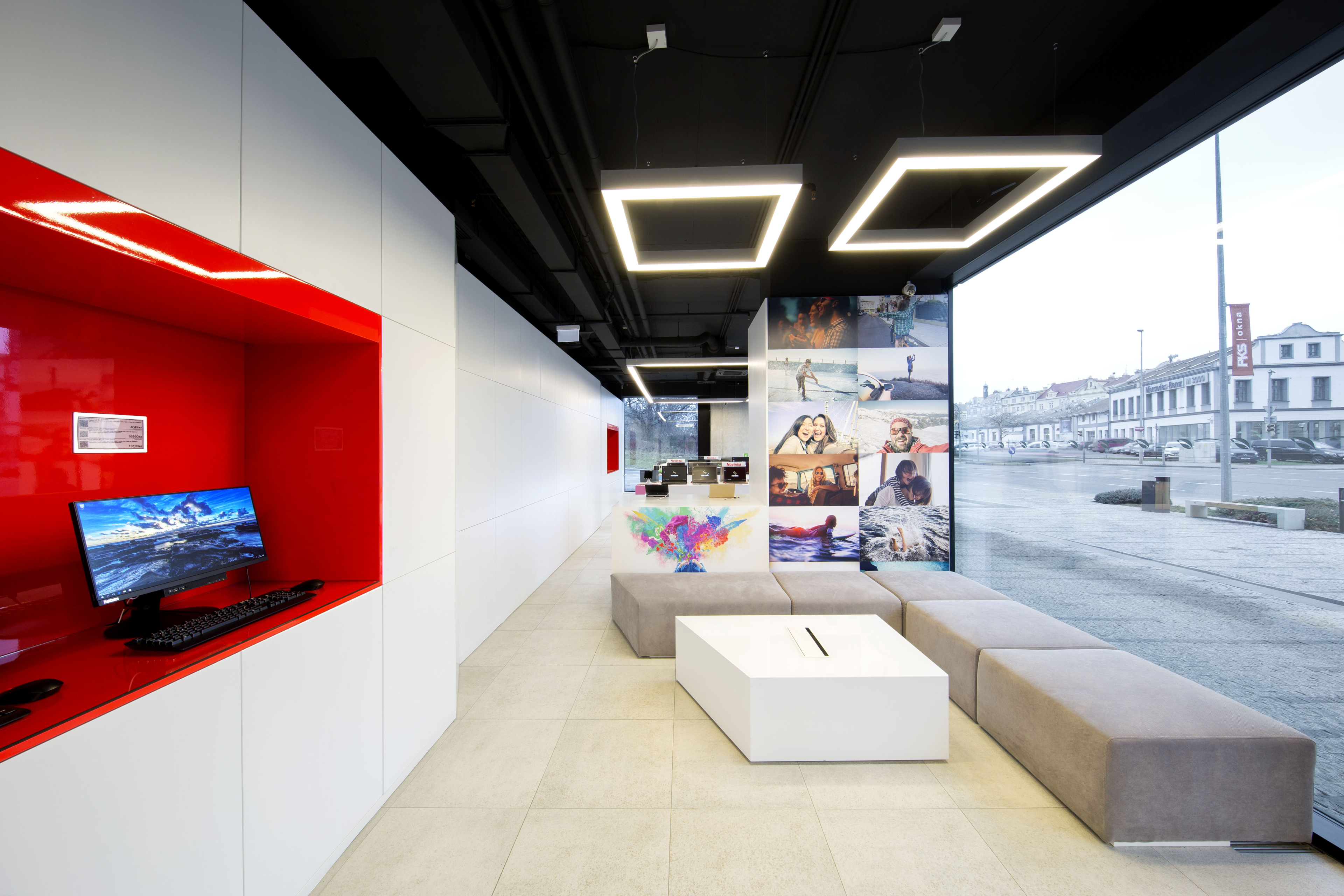 Interiér Lenovo Praha Česká Republika